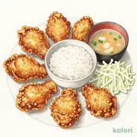 秘伝塩からあげ定食（9個）