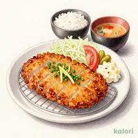 自家製油淋鶏チキンカツ定食
