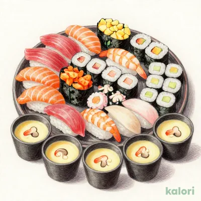福田（ふくで）5人前 茶碗蒸しセット