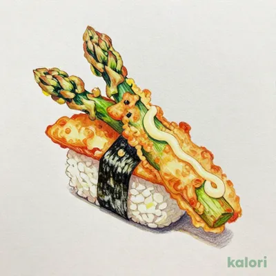 アスパラ天ぷら