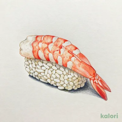 赤えび一貫