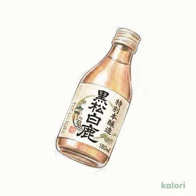 Tokubetsu Honjozo Sake, Kuromatsu Shirakaba (180ml) [Hyogo]