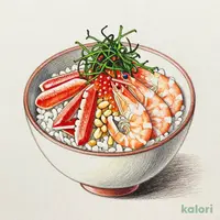 「季節限定」かに・えび・いくらの蒸し寿司