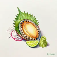 Live Abalone Sashimi