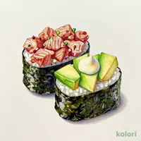 まぐろアボカド(1貫)