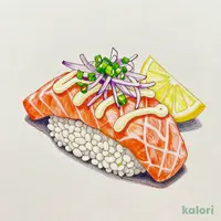 シャキシャキサーモン（1貫）