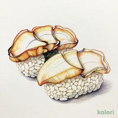 天然白つぶ（1貫）