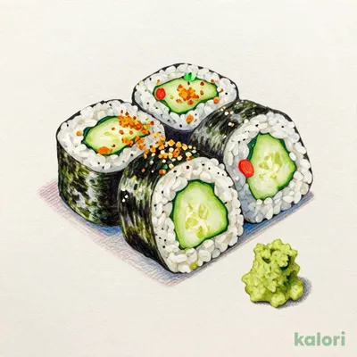山わさびかっぱ巻