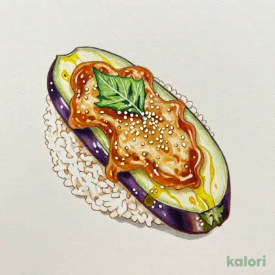 揚なす味噌（1貫）