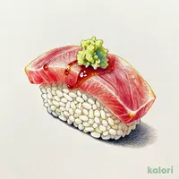 漬けまぐろ（山わさび）（1貫）