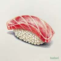 本まぐろとろ(一貫)