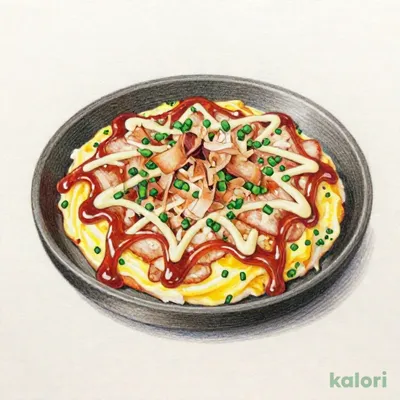 ニラ玉とんぺい焼き