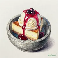 ハスカップチーズケーキストーンアイス