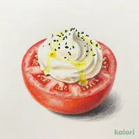 冷やしトマト 北海道クリームチーズムース