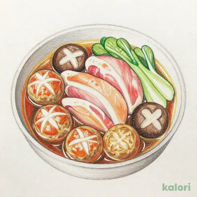 国産若鶏のすき焼き