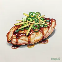 地鶏たたき葱まみれ マルタニ生姜醤油
