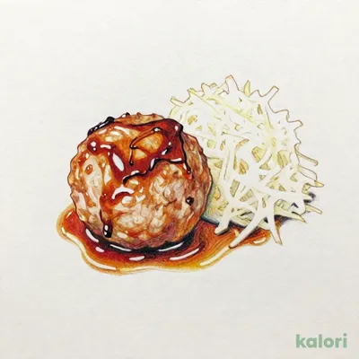 地鶏つくね おろしポン酢