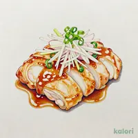 地鶏皮ポン酢