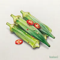 湯ノ口さんのオクラ浅漬け