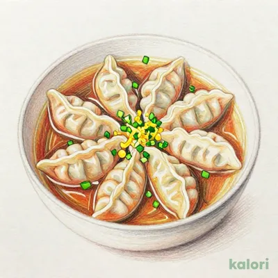 濃厚鶏白湯の炊き餃子