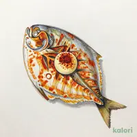 炙り青鹿毛エイヒレ