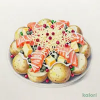 燻製鮭のポテトサラダ