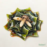 茎わかめときのこのナムル