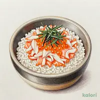 蟹といくらの土鍋ご飯