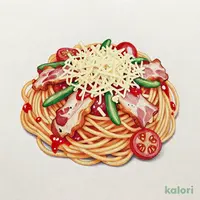 親鳥ベーコンのナポリタン