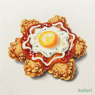 辛！ザクザクチキン〜塚だまタルタルのせ〜