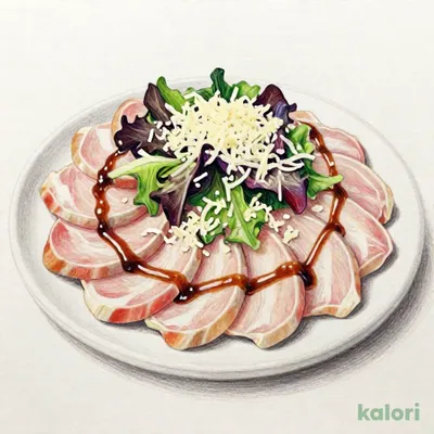 地鶏たたきカルパッチョ