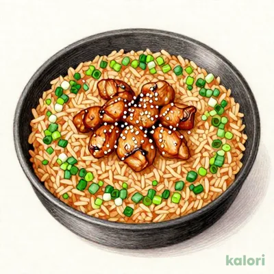 新得地鶏の石焼チャーハン