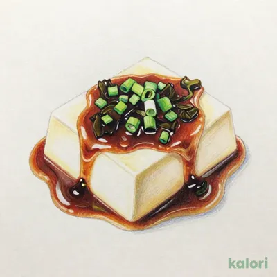 濃厚寄せ豆腐 こぶ茶の銀あんかけ