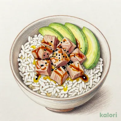舞-MAI- 鮪とアボカドのオリーブしょうゆ糀漬丼