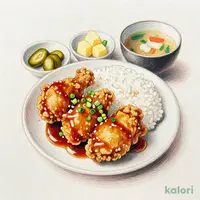 若鶏の油淋鶏定食
