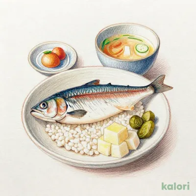 銀だらの煮付け定食