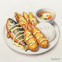 魚河岸フライ定食