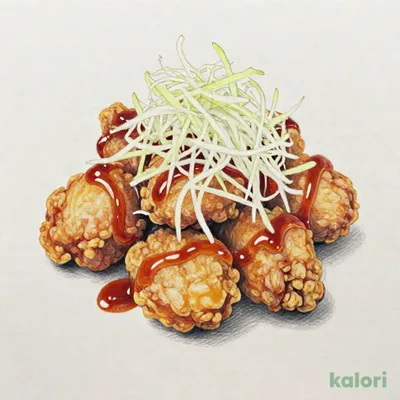 鶏の唐揚げおろしポン酢