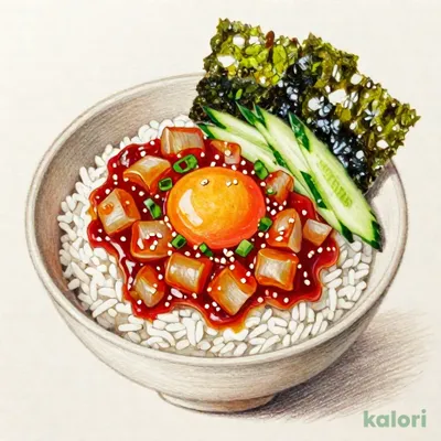 えんがわユッケ丼