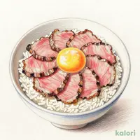 ローストビーフ丼