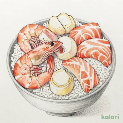 北海丼セット