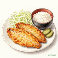定番！アジフライ定食