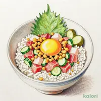 旨味あられ丼セット