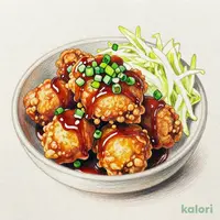 油淋鶏ユーリンチー定食