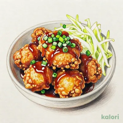油淋鶏ユーリンチー定食