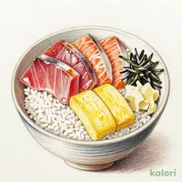 海鮮三種漬け丼