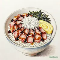 海鮮醤油糀漬け丼