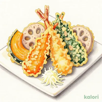 野菜天ぷら盛り合わせ