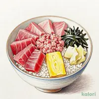 鮪づくし丼