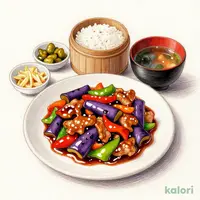 黒酢定食